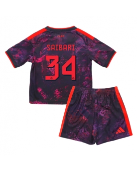 Bayern Munich Ismael Saibari #34 Maglia Gara Terza Repliche 2026-27 Bambino Maniche Corte Bayern Munich Ismael Saibari #34 Maglia Gara Terza Repliche 2026-27 Bambino Maniche Corte
